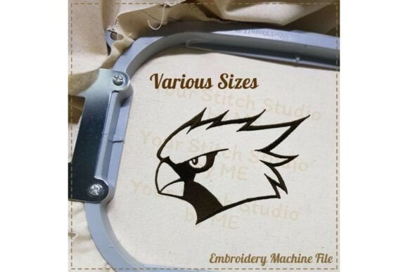 Cardinals Outline Embroidery Design